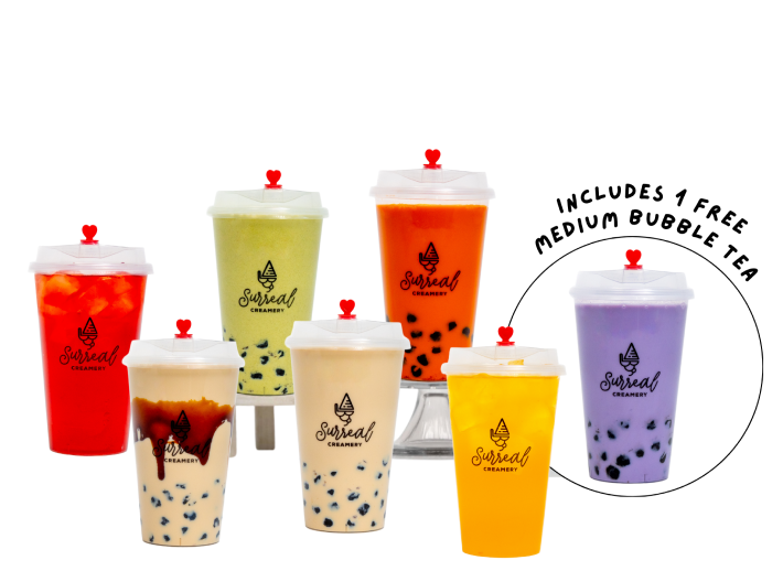 Dollar Boba Club - Include One Free Medium Bubble Tea